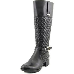 Bandolino Women's Quilted Leather Knee Boot